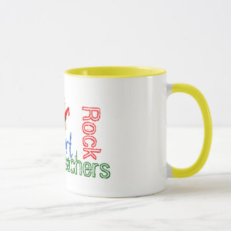 Enseignants en art Rock Mug