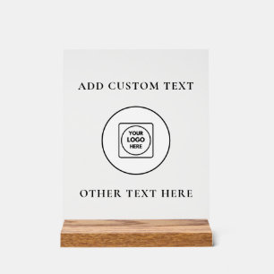 Enseigne personnalisée avec logo pour boutique éph