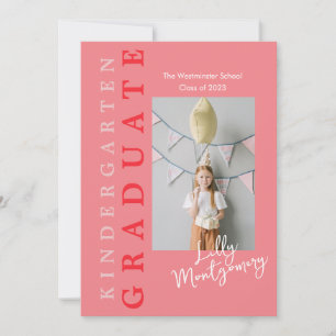 Enseignement de la maternelle Carte d'invitation 5