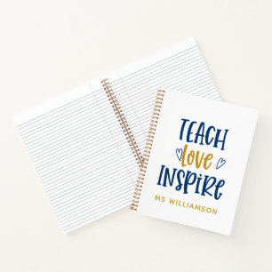 Enseigner l'amour Inspirer le Carnet d'appréciatio