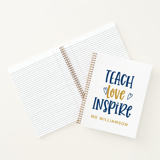 Enseigner l'amour Inspirer le Carnet d'appréciatio (Intérieur)