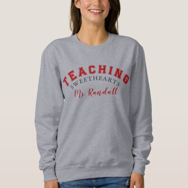 Enseigner le Sweatshirt des amoureux (Devant)