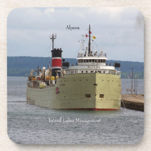 Ensemble Alpena Soo 6 dessous de verre en plastiqu