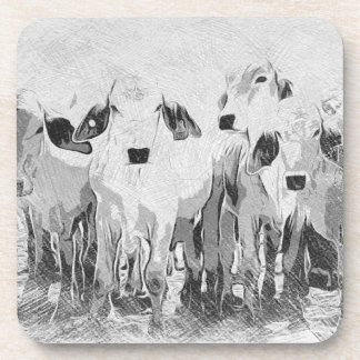 Ensemble Brah-avo de 6 Dessous de verre