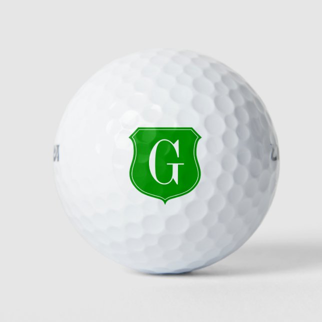 Ensemble cadeau de balle de golf monogrammé person (Devant)
