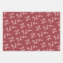 Ensemble de 3 feuilles plates de papier d'emballag