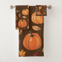 Ensemble de 3 serviettes Thanksgiving
