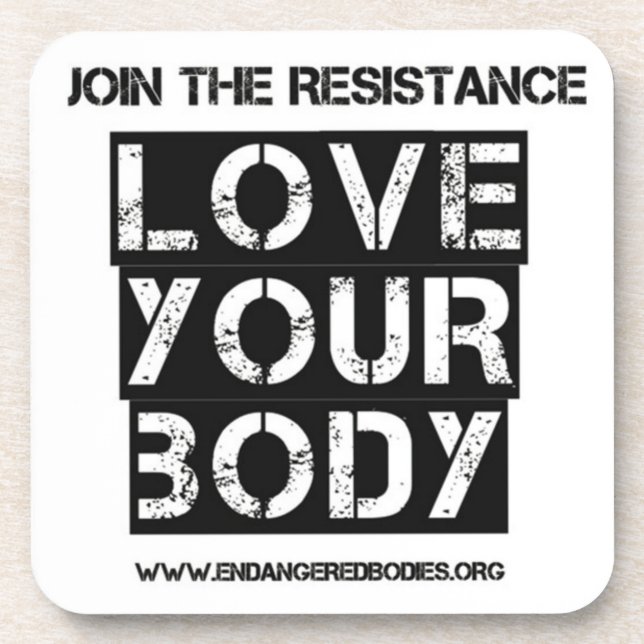 ensemble de 6 dessous de verre (Devant)