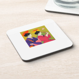 Ensemble de 6 dessous de verre de corkback durable