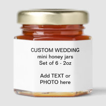 Ensemble de 6 mini-mariages personnalisés
