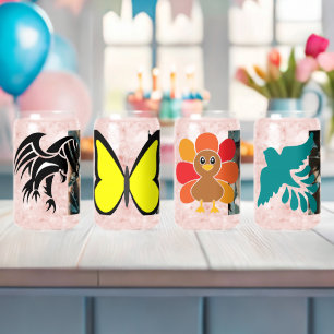 Ensemble de boissons colorées pour oiseaux et amou