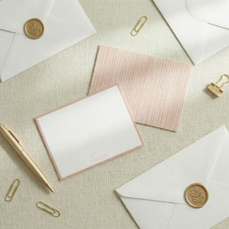 Ensemble de cartes de notes personnalisées à motif