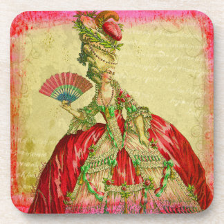 Ensemble de dessous de verre de Marie Antoinette