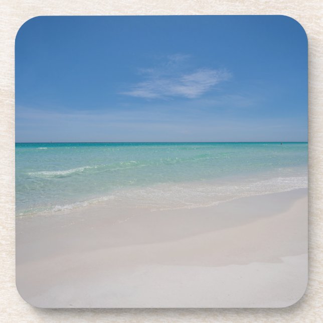 Ensemble de Dessous de verre de plage de Destin Fl (Devant)