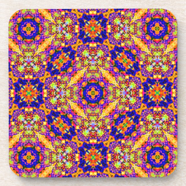 ensemble de dessous de verre de plage de soleil (Devant)