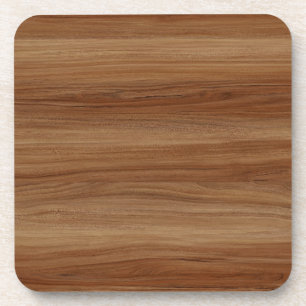 ensemble de dessous de verre en bois brun moyen