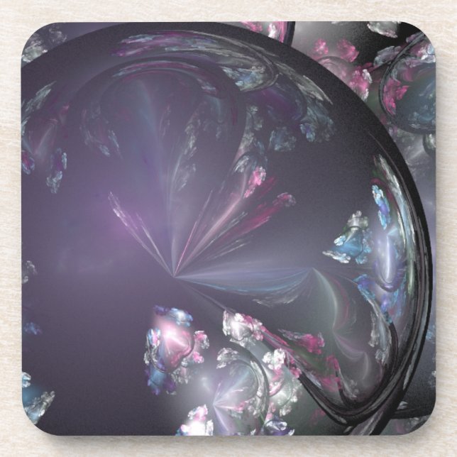 Ensemble de Dessous de verre en liège à cristal (Devant)