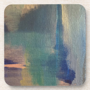 Ensemble de dessous de verre modernes abstraits