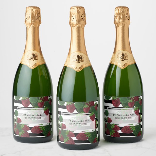 Ensemble de Étiquettes de nourriture et de boisson (Bouteilles)