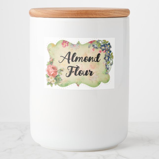 Ensemble de Étiquettes de nourriture et de boisson (Devant)