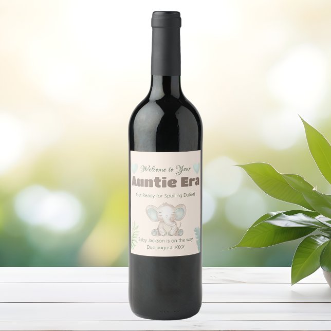 Ensemble de Étiquettes de vin de la Grossesse de l (Créateur téléchargé)