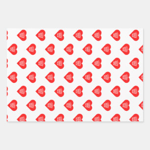 Ensemble de feuilles plats en papier d'enveloppeme