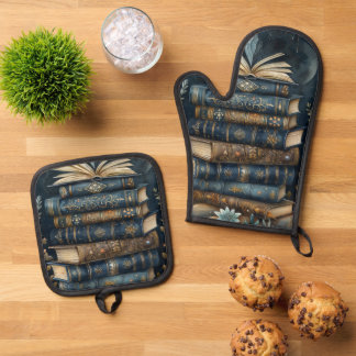 Ensemble De Gant De Cuisine Et De Manique Books     