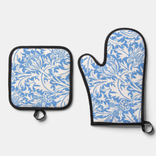 Ensemble De Gant De Cuisine Et De Manique Chardon, William Morris