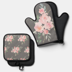 Ensemble De Gant De Cuisine Et De Manique Ensemble de porte-cuisines