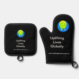 Ensemble De Gant De Cuisine Et De Manique Ensemble de porte-pots Mitt