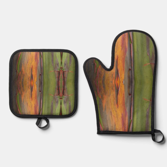 Ensemble De Gant De Cuisine Et De Manique Eucaplipto (Recto)