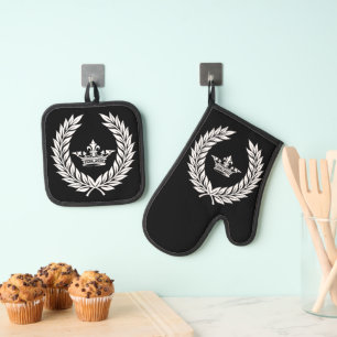 Ensemble De Gant De Cuisine Et De Manique impérial