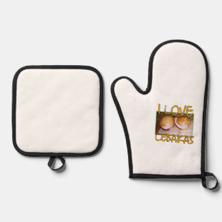 Ensemble De Gant De Cuisine Et De Manique J'adore manger lebakas