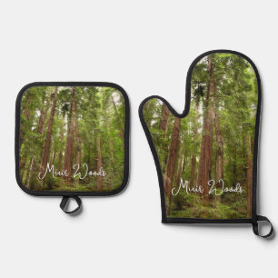 Ensemble De Gant De Cuisine Et De Manique Jusqu'à Redwoods I au monument national de Muir Wo