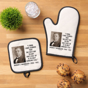 Ensemble De Gant De Cuisine Et De Manique La meilleure façon de Booker T. Washington pour s'