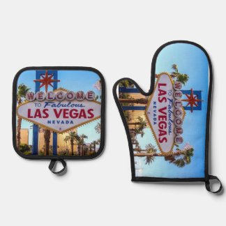 Ensemble De Gant De Cuisine Et De Manique Las Vegas