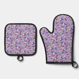 Ensemble De Gant De Cuisine Et De Manique Pastel Ghosts Apron cuisine essentielle