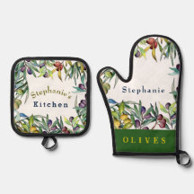Personnaliser les olives colorées accrochées aux v