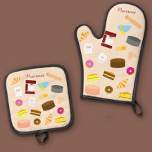 Produits de Boulangerie Colorés Modernes et Ustens
