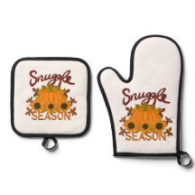 "Saison du gâteau" Four Mitt et Pot Holder Set