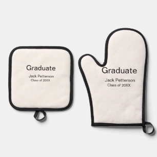 Ensemble De Gant De Cuisine Et De Manique simple diplôme minimal ajouter nom classe moderne