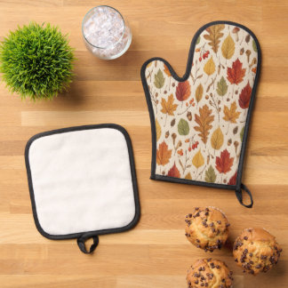 Ensemble De Gant De Cuisine Et De Manique tabliers de noël