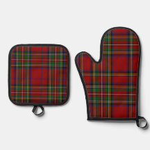 Tartan Plaid Rouge Stewart pour Noël