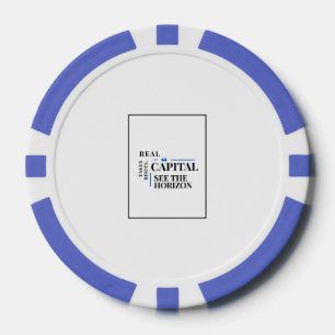 Ensemble de jetons de poker pour investisseurs