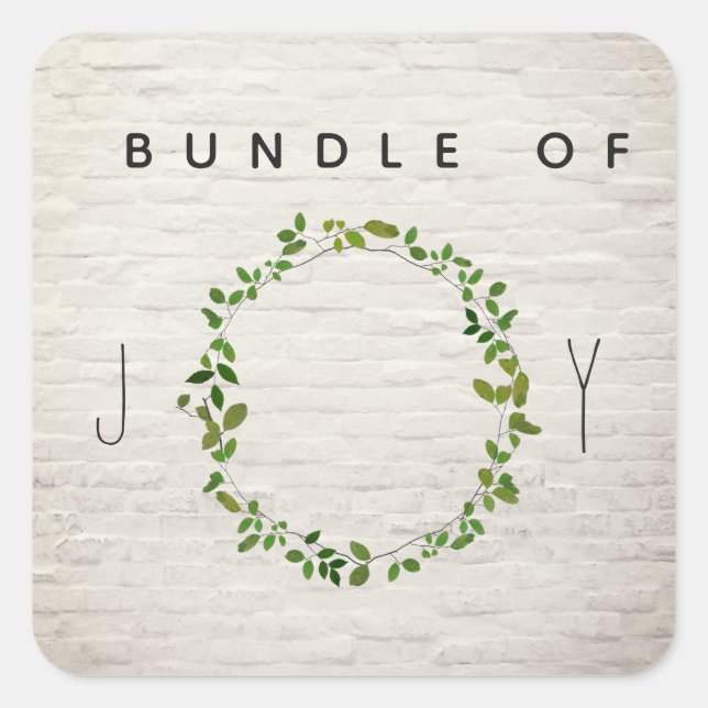 Ensemble de Joy Brick Sticker Wreath (Devant)