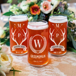 Ensemble de lunettes de bière Groomsman personnali