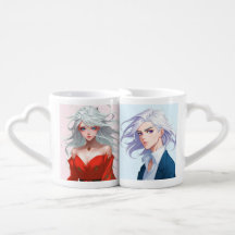 Ensemble de Mug Anime Love