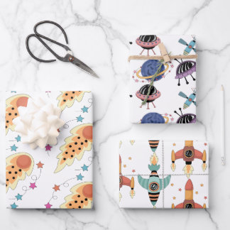 Ensemble de papier à thème Espace