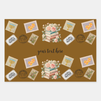 Ensemble de papier d'emballage pour Hanukkah – Tam