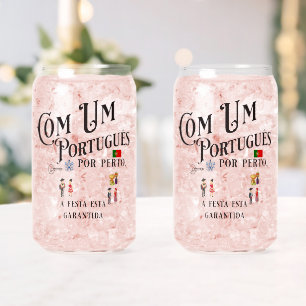 Ensemble de produits de boisson Com um Portugues p